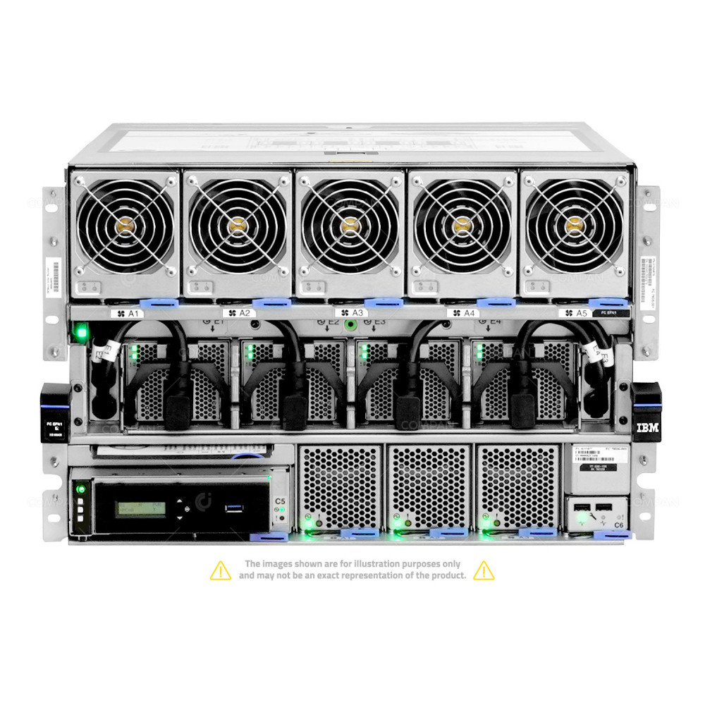 9080-M9S IBM POWER E980, 3.90-4.0 GHZ 8-CORE CPU, 1536GB RAM